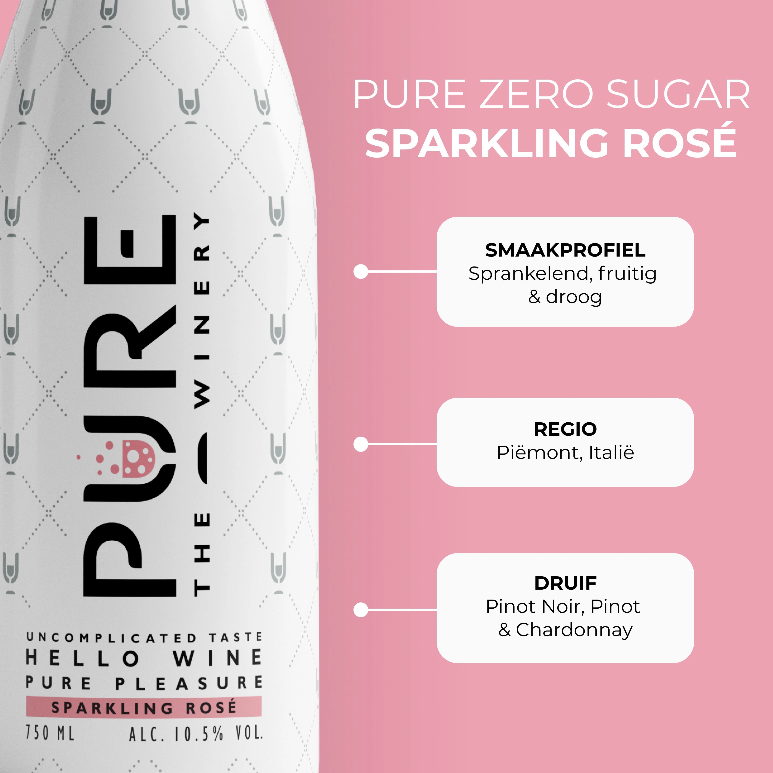 Zero Sugar Sparkling Rosé