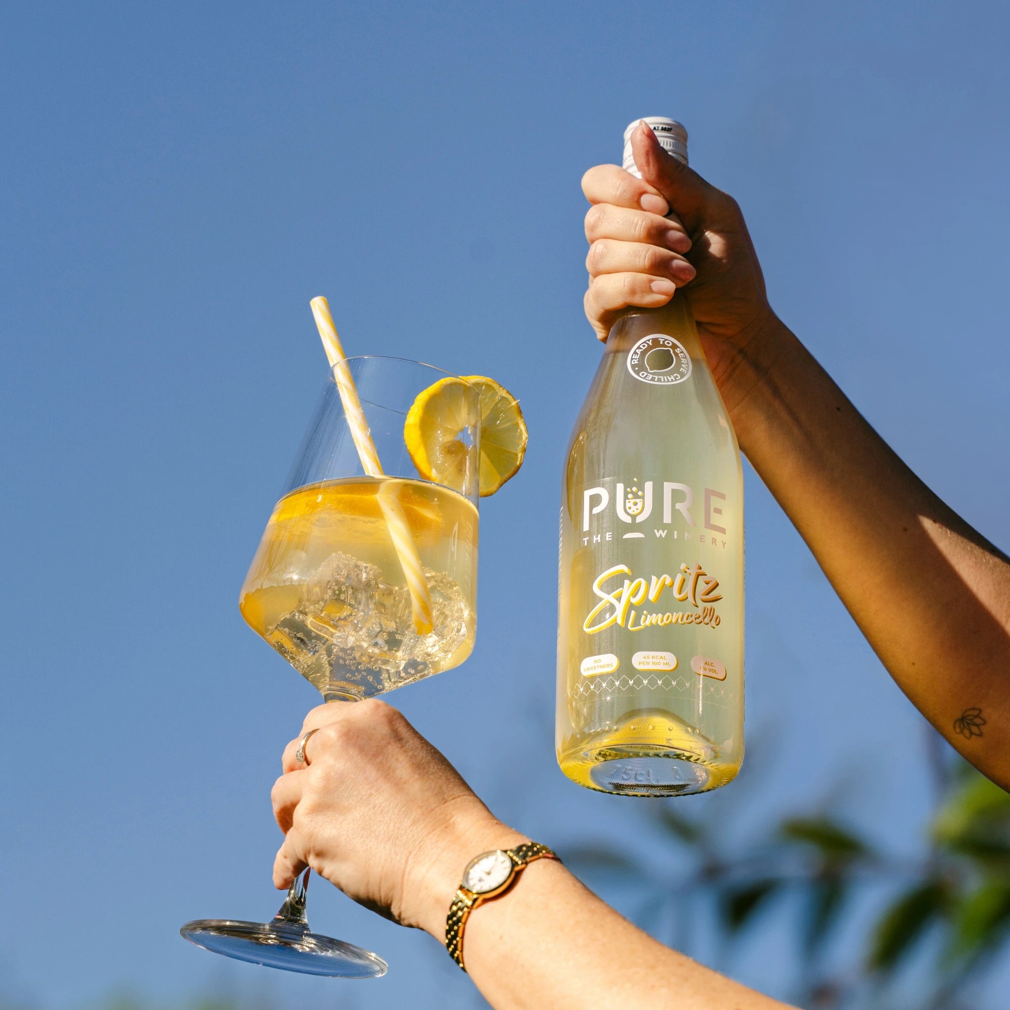 Zero Sugar Limoncello Spritz